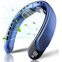 ネックファン 2個セット 青 ピンク 熱中症対策 冷やしグッズ 扇風機 Amazon | 【瞬間冷却ネックファン2024夏の新スタイル】羽根なし